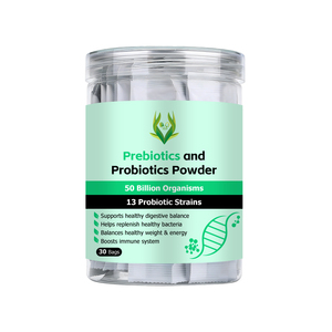 OEM ODM Prebióticos y Probióticos en Polvo en Bolsas, 50 Mil Millones, 13 Cepas Probióticas, Equilibrio, Peso Saludable, Aumento de Energía, Sistema Inmunológico - Product Image 1