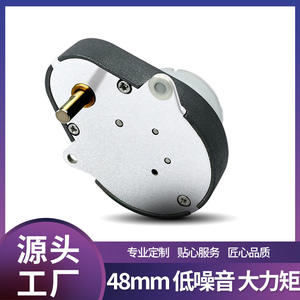 Moteur miniature AC/DC à couple élevé en forme de poire, pour coffre-fort, distributeur automatique, moteur à engrenages à basse tension - Product Image 2