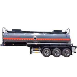 Semirremolque MZC9404GFW para transporte de mercancías corrosivas cúbicas de ácido sulfúrico concentrado 18,3 para materiales peligrosos - Product Image 1