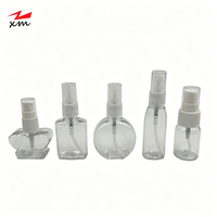 Flacon pulvérisateur à doigt de différentes formes 0,5 oz, flacon pulvérisateur portable en plastique 15 ml, flacon pulvérisateur de parfum