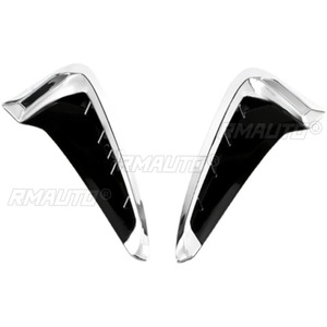 Pour BMW X5 2014-2018 : Cadre de décoration pour l'entrée d'air de pare-chocs (type 'Wind Knife') et cache de séparateur de pare-chocs, accessoires de modification automobile - Product Image 6