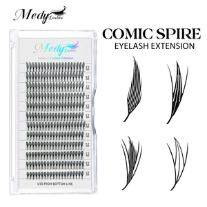 Thiết kế mới Anime Lash Spikes phần mở rộng PREMADE truyện tranh Spire Anime Lash khay mềm Fluffy Anime Lash phần mở rộng - Product Image 6
