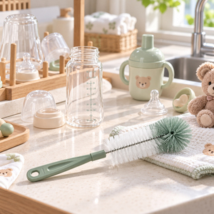 Nouvelle brosse de nettoyage biodégradable en nylon PP pour biberons et tous types de tasses et bouteilles - Product Image 2