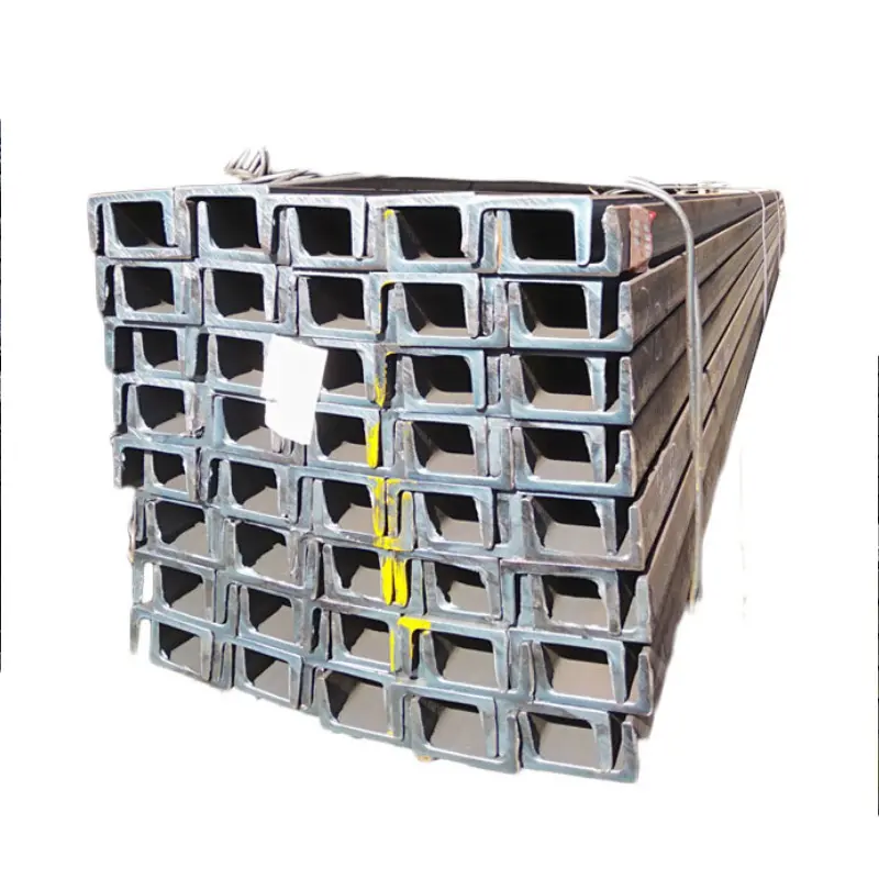 Factory Direct Sale ASTM A36 Q235B Q355 A570 A572 Hot Rolled U Shape C Shape Structural Steel Carbon Steel