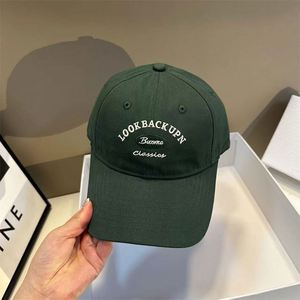 Gorra de Béisbol Unisex de Moda Coreana, 6 Paneles, 100% Algodón, Corduroy, Parte Superior Suave, Visera Curva, Protección Solar, Actividades al Aire Libre, Tendencia de Verano - Product Image 4