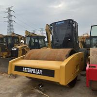 Rodillo Vibratorio Caterpillar CAT CS76 de 16.99 Toneladas, de Segunda Mano, con Motor Diésel, Bomba y Motor de Alta Resistencia para Compactación, 2024, 332KN, Japón