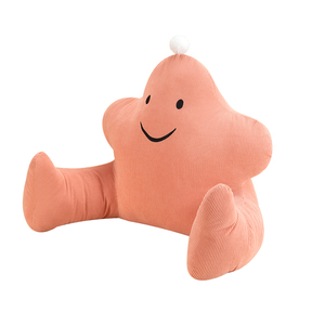 Almohada de Peluche con Forma de Estrella, Cojín Suave Creativo para Niños, Cojín Relleno para Silla de Oficina, Decoración del Hogar, Asiento de Coche, Regalo - Product Image 1