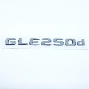 Emblème Lettres pour Mercedes GLE250d GLE300d GLE350d GLE400 GLE450 <span class=keywords><strong>4Matic</strong></span> – Autocollant de coffre personnalisé pour style automobile - Product Image 3