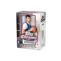 Lot de 40 boîtes en gros Topps 2025-26 Chrome NBA Basketball Series - Cartes de collection édition économique, cadeau pour enfants, jeu de boîtes mystères