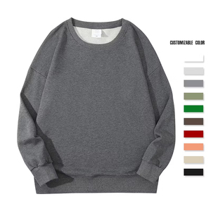 Sudadera personalizable de manga larga con cuello redondo para hombre, Color sólido, 100% algodón, diseño inteligente orientado a la exportación de Bangladesh - Product Image 5