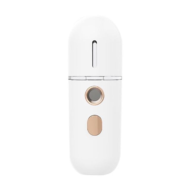 Professional Spa Wireless Pocket Ultra Mist Soap Face Vaporizer Facial Mist Sprayer Atomizer Desk Top Nano Plastic Steamer