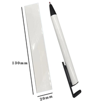 Cadeaux personnalisés multifonctions pour bricolage, impression à la chaleur, presse à sublimation, blanc blanc, stylo à bille