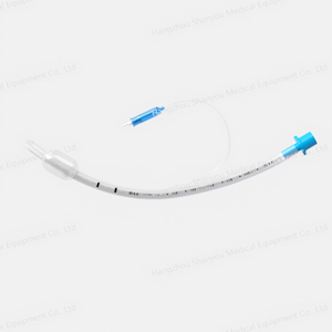 Tube endotrachéal jetable renforcé avec manchon et stylet en PVC pour la gestion des voies respiratoires en anesthésie clinique et en urgence - Product Image 1