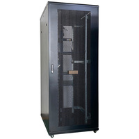 Armoire serveur perforée pour centre de données 42U en acier, rack réseau 19 pouces sur pied, taille personnalisable, informatique, Internet, télécommunications