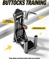 Machine à exercices multi-positions pour les jambes, équipement de musculation en acier pour salle de sport