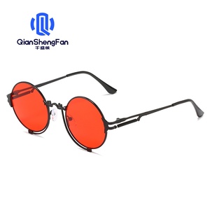 Nuevas Gafas de Sol Punk para Mujer, con Protección UV400, Diseño Retro de Metal, Estilo Europeo Americano, Venta al Por Mayor - Product Image 5