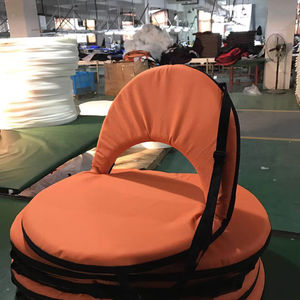 كرسي أرضي للتأمل في اليوغا ، كرسي أرضي للألعاب ، مقعد قابل للتعديل للفريق ، مقاعد قابلة للطي محمولة مع دعم خلفي - Product Image 5