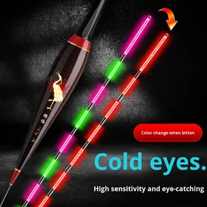 Độ nhạy cao điện tử cá <span class=keywords><strong>Float</strong></span> thay đổi màu sắc sáng bóng cho ngày đêm đánh cá Hoang Dã hành động chậm nhắm mục tiêu cho bass - Product Image 5