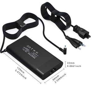 Cargador para portátil de 150W, 19,5 V, 7.7A, 4,5x3,0mm, adaptador de corriente CA CC para portátil, cargador para portátil para <span class=keywords><strong>HP</strong></span> ZBook Studio 15u G3 G4 <span class=keywords><strong>OMEN</strong></span> <span class=keywords><strong>15</strong></span> 17 - Product Image 6