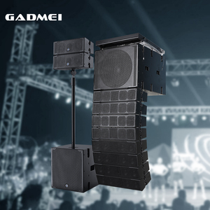 MORIN LA-4.4 for 2-<strong>Way</strong> 4 X 4 Inch Pro Mini <strong>Line</strong> <strong>Array</strong> <strong>Speaker</strong> Sound System for Live Show - Product Image 2