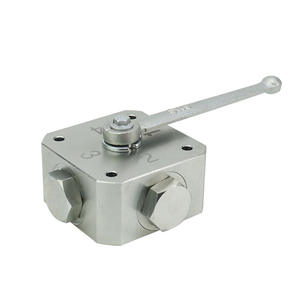 Válvulas de Bola de Placa de Cuatro Vías de Alta Presión Suministradas por el Fabricante, KH3P/KH4P, para Cierre de Alta Presión y Uso en Tuberías - Product Image 1