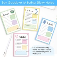 Bloc-notes A5 pour liste de tâches, planificateur quotidien, organiseur de tâches, couleurs pastel mignonnes, papeterie de bureau et scolaire, pour prise de notes en gros