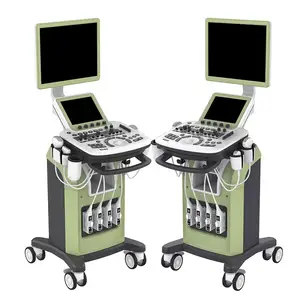 Медицинский ультразвуковой аппарат Medsinglong, цветной доплеровский диагностический 3D 4D ультразвуковой аппарат на колесиках
