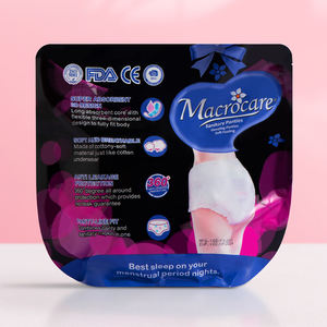 Lady Breath able Leak Proof Sanitär hose Einweg-Damen-Super-Absorbent-Höschen aus Bio-Baumwolle - Product Image 2