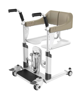 Silla Elevadora Hidráulica KSM-208, Silla Elevadora Manual Portátil para Hospital, Silla Elevadora para Transferencia de Pacientes al Baño - Product Image 2