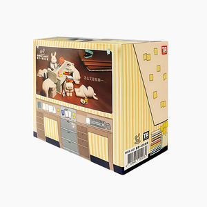 <span class=keywords><strong>Monday</strong></span> Bruce blince กล่องประชุมชุดรถไฟฟ้าใต้ดินตุ๊กตากระต่ายกระต่ายน่ารักกล่องปริศนาจี้ไวนิล - Product Image 3