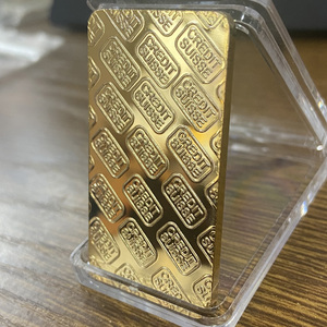 Pièces de monnaie commémoratives carrées en métal plaqué <span class=keywords><strong>or</strong></span> imprimées numériquement pour le commerce extérieur <span class=keywords><strong>suisse</strong></span> Souvenir cadeau de collection - Product Image 4