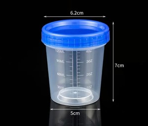 Vasos Medidores Desechables de Plástico de 120 ml Sin Tapa para Experimentos de Laboratorio, Recolección de Muestras, Protección IP67 XZ LAB - Product Image 6