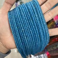 Perles rondes en turquoise pastèque de 3 mm pour la fabrication de bijoux DIY, projets d'artisanat, bracelets et fournitures pour boucles d'oreilles