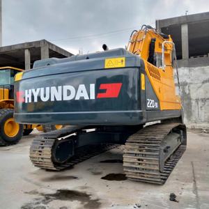 Excavatrice utilisée de Hyundai 220LC-9S matériel de construction lourd d'occasion de 22 tonnes de Corée - Product Image 4