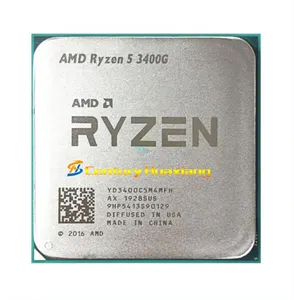 وحدة المعالجة المركزية, صندوق جديد AMD العلامة التجارية الجديدة r5 3400G r5 3500x r5 3600 3600x r7 3700 صندوق جديد 3 سنوات ضمان وحدة المعالجة المركزية رائجة البيع