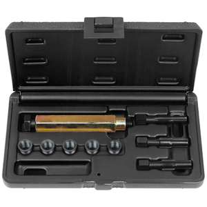 KS TOOLS THREADfix kit de réparation M10 x 1.25 pour bougies de préchauffage 9 pcs - Product Image 1
