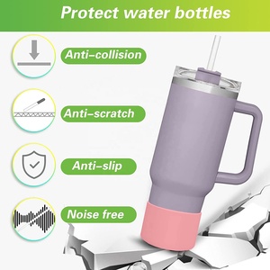 Funda Protectora de Silicona para Botella Stanley <span class=keywords><strong>Quencher</strong></span> H2.0 de 40 oz y 30 oz con Asa y Stanley IceFlow de 20 oz y 30 oz - Product Image 3
