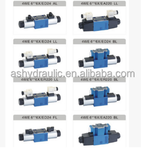 Vanne solénoïde hydraulique Rexroth 4WE6 de type 4WE6A, 4WE6B, 4WE6C, 4WE6D, 4WE6E, 4WE6F, 4WE6J, 4WE6H, 4WE6G, 4WE6L, 4WE6M, 4WE6P, 4WE6Q, 4WE6Y - Product Image 2