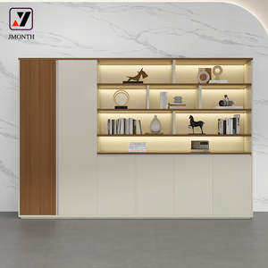 Muebles de oficina modernos de gama alta Escritorio ejecutivo personalizable Material de pintura de lujo CEO Manager Boss Estilo de panel de madera adecuado - Product Image 4