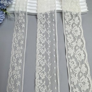 Erkoumi nuovo Design bianco pizzo <span class=keywords><strong>maglia</strong></span> elegante in pizzo solubile in acqua tessuto motivo floreale per le donne Sexy tessuto vestito da cucire - Product Image 3