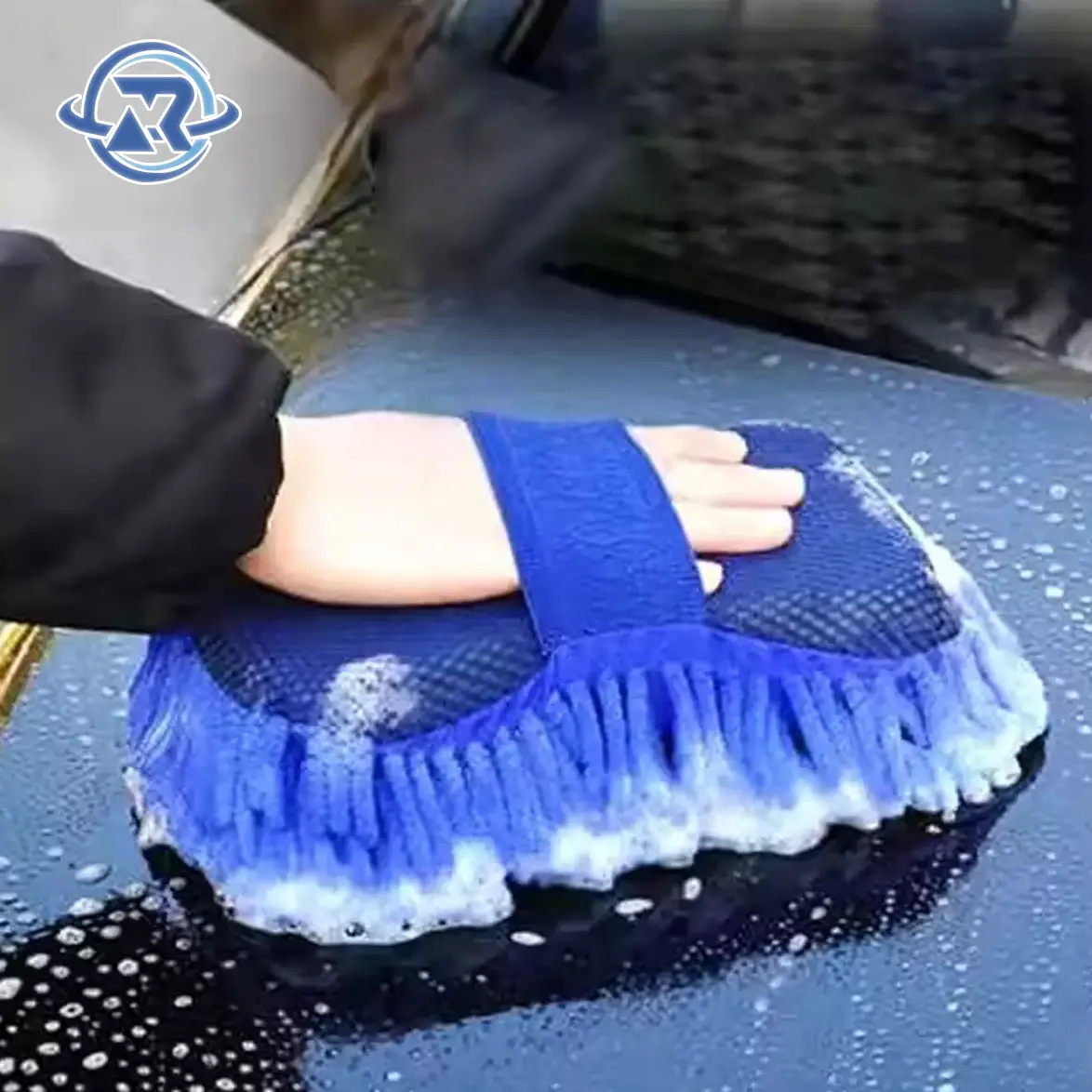 Attrezzatura per autolavaggio a mano guanti Super asciugamano in microfibra asciugamano per la cura dell'auto panno per autolavaggio