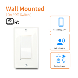 Interruptor de luz inteligente Wi-Fi Interruptor inteligente de encendido/apagado Alexa y asistente de Google Tuya Interruptor inteligente de 3 vías - Product Image 5