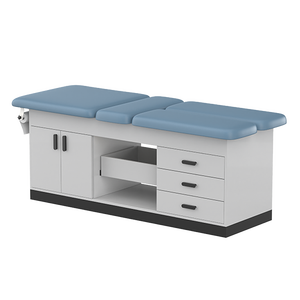 <span class=keywords><strong>Table</strong></span> <span class=keywords><strong>d</strong></span>'<span class=keywords><strong>examen</strong></span> médicale réglable en bois à <span class=keywords><strong>prix</strong></span> <span class=keywords><strong>d</strong></span>'usine avec armoire pour hôpitaux ou cliniques - Product Image 2