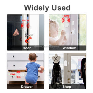 Alarme de porte et fenêtre 120DB pour enfants Alarme anti-effraction Alarme de fenêtre et piscine pour la <span class=keywords><strong>maison</strong></span> - Product Image 6