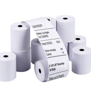 Rollo de Papel Térmico de Alta Calidad de 48g, 57x40mm, Capa Única, 100% Pulpa de Madera, Directo de Fábrica, para Cajas Registradoras y Sistemas POS, Núcleo de Papel - Product Image 2