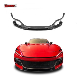 ลิ้นหน้าคาร์บอนไฟเบอร์แบบแห้งสไตล์ OEM สำหรับ Ferrari FUV Purosangue ของแท้แบบ Pre-Preg ชุดแต่งสปอยเลอร์หน้า ปรับปรุงแอโรไดนามิก ขายส่ง - Product Image 1