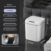 Poubelle automatique 12L/14L/16L avec capteur intelligent, poubelle de cuisine et salle de bain, fabricant OEM