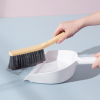 YISHUA table de balayage en plastique domestique, clavier d'ordinateur de bureau, brosse de nettoyage de pelle à poussière