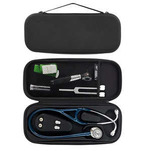 เคสหูฟังแพทย์ดิจิทัลแกนสำหรับ<span class=keywords><strong>3M</strong></span> <span class=keywords><strong>littmann</strong></span> CLASSIC III สีดำ - Product Image 1