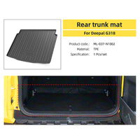 Accessoires intérieurs pour Changan Deepal G318 : Tapis de sol, tapis de coffre arrière, protection de seuil de porte, protection de coffre arrière, garde-boue, cache-bagages
